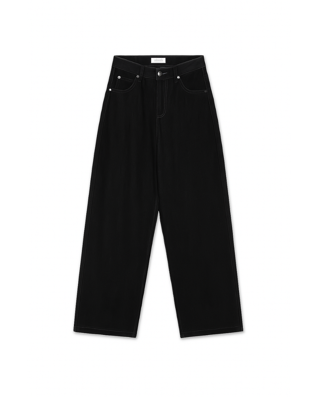 PANTALON VAQUERO Negro BAGGY