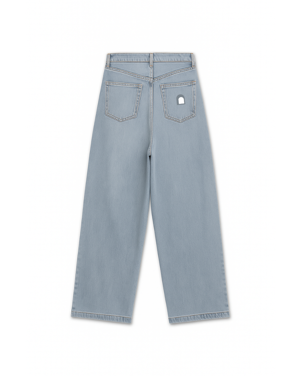 PANTALON BAQUERO Sky blue BAGGY