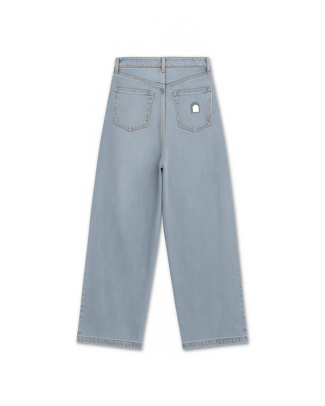 PANTALON BAQUERO Sky blue BAGGY
